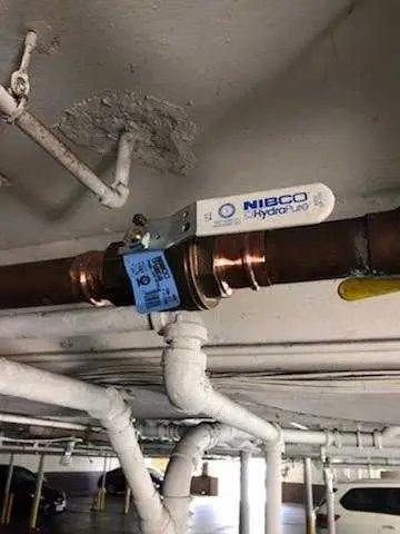 Copper pipe repair and valve work for Backflow Testing in Burgee